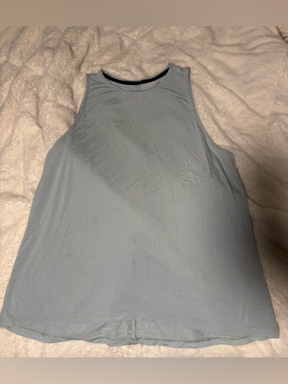 On Running Women's Light Blue Summer Athletic Active Workout Gym Running Tank